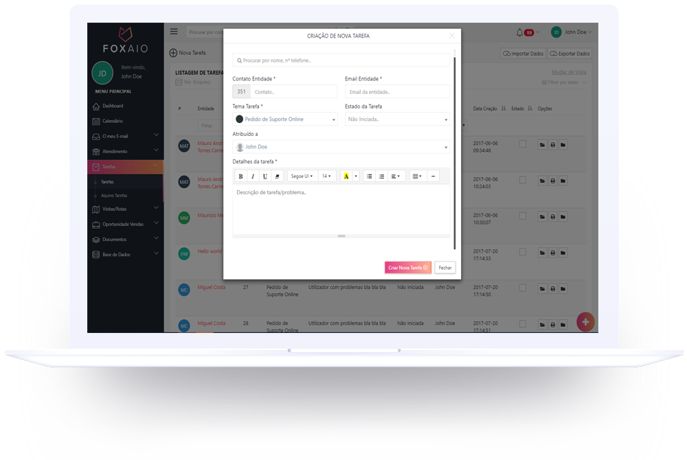 FOXAIO - Web Software
